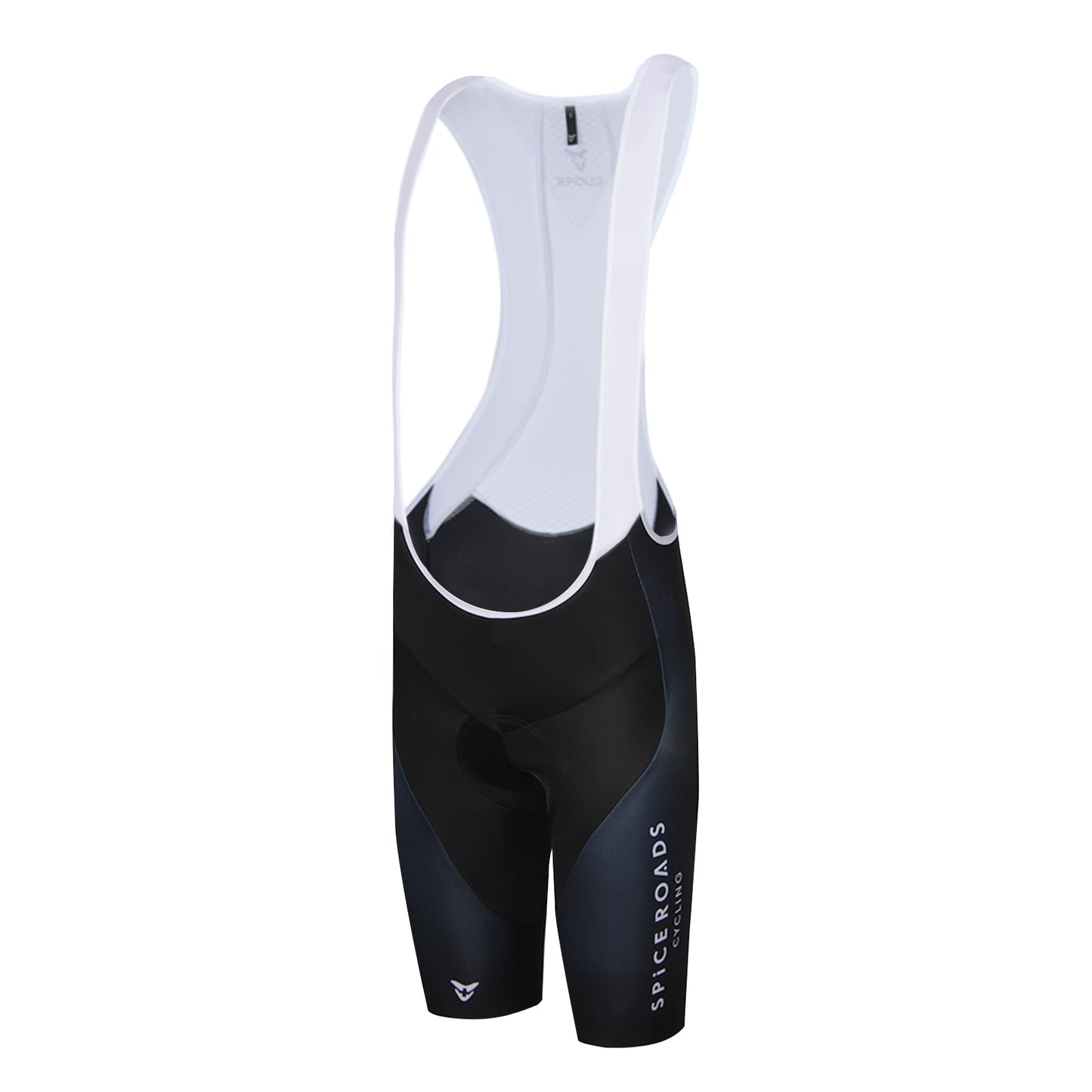 Gold Cycling Bib Shorts (Silver Pad)